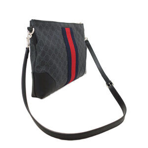 Gucci Messenger Canvas GG Supreme Shoulder Crossbody Bag